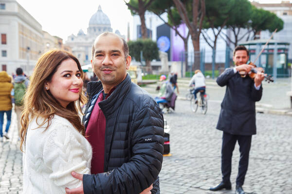 A Family Photo Session in Rome